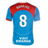 Stroje piłkarskie Atletico Madrid Pablo Barrios #8 Koszulka Trzeciej dla damskie 2025-26 Krótki Rękaw